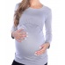 Tričko tehotenské a na kojenie - dlhý rukáv