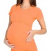 Tričko tehotenské a na kojenie - krátky rukáv