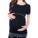 Tehotenské a materské tričko so spodným lemom